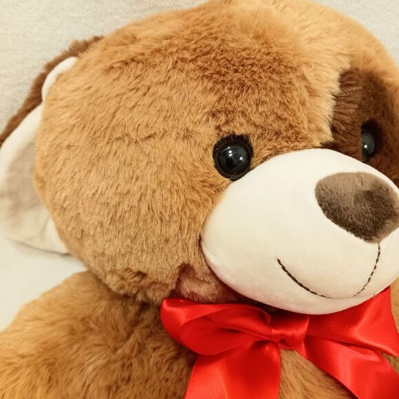 Teddy Bear 15" Kellytoy Plush BROWN Soft Floppy Ears Collect VIntage New w Tags - Picture 6 of 16